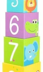 Small Foot Company Small Foot Stapelblokken Wilde Dieren 15 Cm -Duurzamer-speelgoed Winkel 146x840