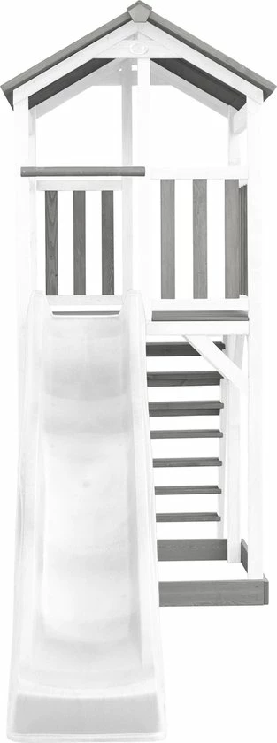 AXI Beach Tower Speeltoestel In Grijs/Wit - Speeltoren Met Zandbak En Witte Glijbaan - FSC Hout - Speelhuis Op Palen Voor De Tuin 21 AXI Beach Tower Speeltoestel In Grijs/Wit - Speeltoren Met Zandbak En Witte Glijbaan - FSC Hout - Speelhuis Op Palen Voor De Tuin - Afbeelding 21