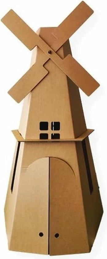 Kartonnen Windmolen - Cadeau Van Duurzaam Karton - Hobbykarton - KarTent 10 Kartonnen Windmolen - Cadeau Van Duurzaam Karton - Hobbykarton - KarTent - Afbeelding 10