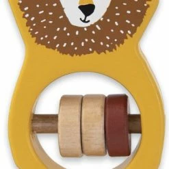 Trixie Rammelaar Mr. Lion Junior 11 X 5 X 1,5 Cm Hout Geel