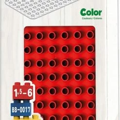 Biobuddi Grondplaat Rood (bb-0017) -Duurzamer-speelgoed Winkel 433x840