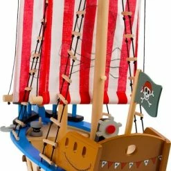Small Foot Company Small Foot Piratenschip Jack Hout Rood 67 X 52 Cm -Duurzamer-speelgoed Winkel 437x840