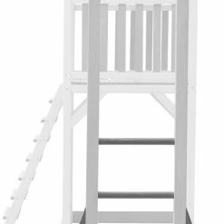 AXI Beach Tower Klimrek In Grijs/Wit - Aanbouw Module Van Hout Voor Speeltoestel Beach Tower - Klim Accessoire Van 205,7cm -Duurzamer-speelgoed Winkel 481x840