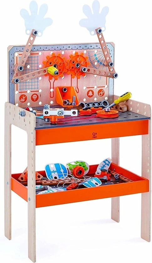 Hape Wetenschaps Werkbank Deluxe 1 Hape Wetenschaps Werkbank Deluxe