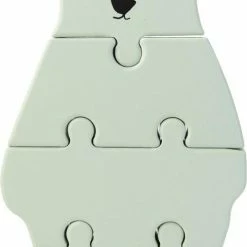 Trixie Houten Dieren Puzzel | Mr. Polar Bear | Speelgoed | IJsbeer
