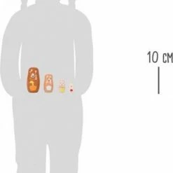 Small Foot Company Small Foot - Bear Family Matryoshka -Duurzamer-speelgoed Winkel 497x840