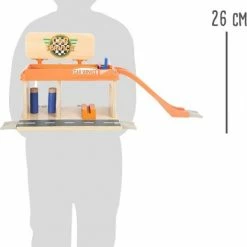 Small Foot Company Small Foot - Auto Repair Shop With Petrol Station -Duurzamer-speelgoed Winkel 516x840 1