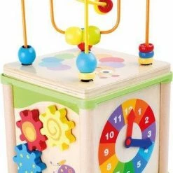 Small Foot Company Houten Speelgoed - Kralenspiraal - Small Foot Training Kubus Met Loop Insecten Hout -Duurzamer-speelgoed Winkel 526x840 3