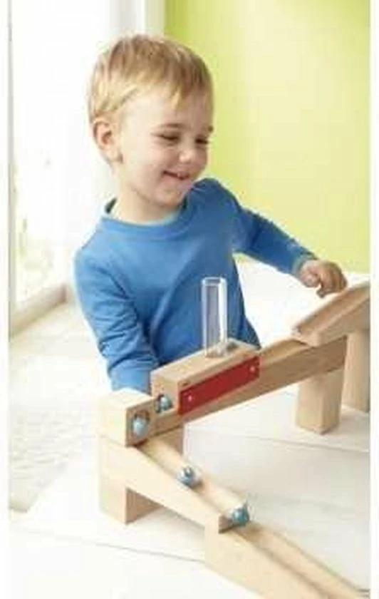 Haba Knikkerbaan Uitbreidingsset Voorraadbuis - Hout 4 Haba Knikkerbaan Uitbreidingsset Voorraadbuis - Hout - Afbeelding 4