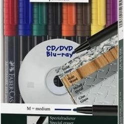 Faber-Castell Marker Faber Castell Multimark Permanent M 8-delig Etui FC-152509