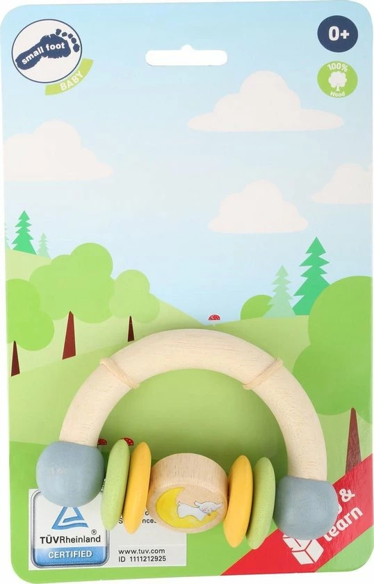 Small Foot Company Small Foot Houten Rammelaar Schaap 11 Cm 3 Small Foot Company Small Foot Houten Rammelaar Schaap 11 Cm - Afbeelding 3