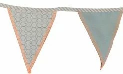 L.A.P. Atelier Mini-vlaggenlijn Baby Boy | 2,5 Meter | Stoffen Vlaggetjes | Duurzaam & Handgemaakt | Blauw Wit -Duurzamer-speelgoed Winkel 550x148 2