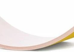 Wobbel Original Mosterd (geel) - Linnen / Whitewash Houten Balance Board Van 90 Cm Met Geel Wolvilt -Duurzamer-speelgoed Winkel 550x174