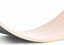 Wobbel Original Muis (grijs) - Linnen / Whitewash Houten Balance Board Van 90 Cm Met Grijs Wolvilt -Duurzamer-speelgoed Winkel 550x176