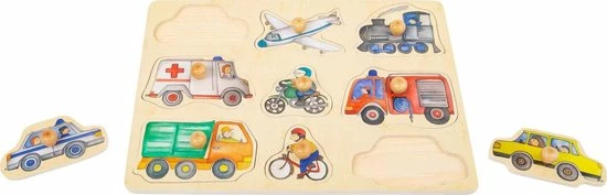 Small Foot Company Small Foot - City Vehicles Puzzle 5 Small Foot Company Small Foot - City Vehicles Puzzle - Afbeelding 5
