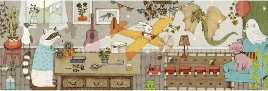 Djeco - Puzzel - Cinematograph - 100 Stukjes 2 Djeco - Puzzel - Cinematograph - 100 Stukjes - Afbeelding 2