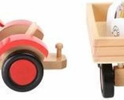 Small Foot Company Small Foot - Tractor With Animals