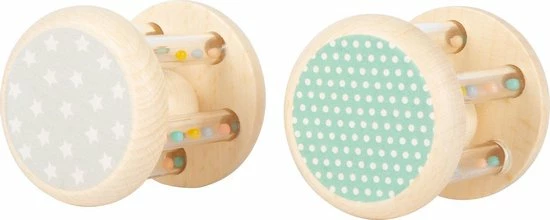 Small Foot Company Small Foot - Baby Rattles Animals Pastel 2 Small Foot Company Small Foot - Baby Rattles Animals Pastel - Afbeelding 2