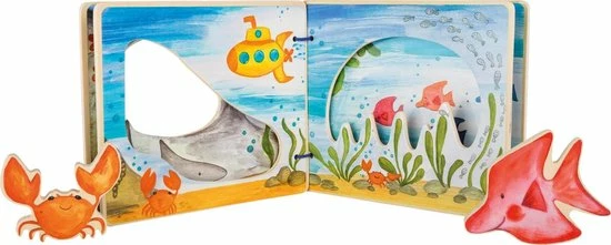 Small Foot Company Small Foot Interactief Prentenboek Onderwaterwereld 7 Small Foot Company Small Foot Interactief Prentenboek Onderwaterwereld - Afbeelding 7
