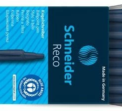 Schneider Schrijfwaren Balpen Schneider Reco Donker Blauw, Schrijfkleur: Blauw S-131813 -Duurzamer-speelgoed Winkel 550x225 1