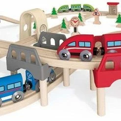 Hape Hoog En Laag Houten Treinset -Duurzamer-speelgoed Winkel 550x247 2