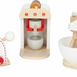 Small Foot Company Keukenapparatuur Set - 3 Delig - Houten Speelgoed Vanaf 3 Jaar