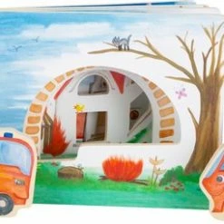 Small Foot Company Small Foot - Picture Book Fire Brigade, Interactive