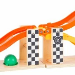 Small Foot Company Small Foot - Hammering Marble Run Rallye -Duurzamer-speelgoed Winkel 550x255 5