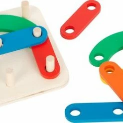 Small Foot Company Small Foot - Learning Game Letters And Numbers Insertion Puzzle