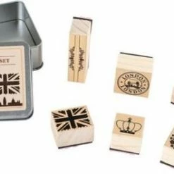 Small Foot Company Small Foot Stempel-set London Hout