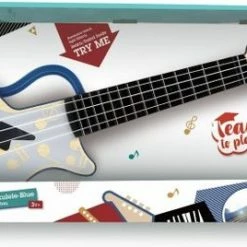 Hape Ukelele Met Lichtjes Blauw