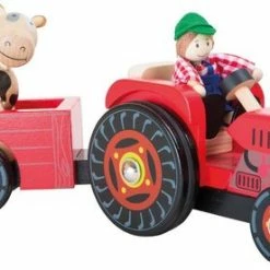 Small Foot Company Small Foot Tractor Met Trailer Hout 4-delig