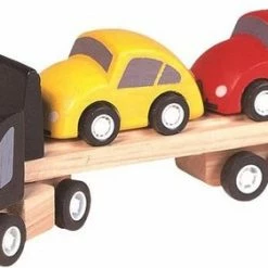Plantoys Car Transporter + 2 Auto's