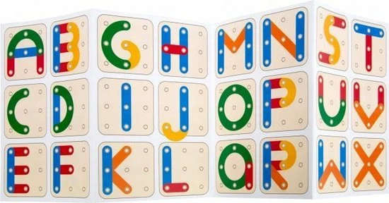 Small Foot Company Small Foot - Learning Game Letters And Numbers Insertion Puzzle 3 Small Foot Company Small Foot - Learning Game Letters And Numbers Insertion Puzzle - Afbeelding 3