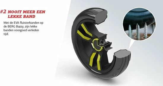 BERG Buzzy Aero Skelter - Lime - 2 Tot 5 Jaar 9 BERG Buzzy Aero Skelter - Lime - 2 Tot 5 Jaar - Afbeelding 9