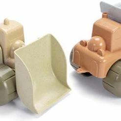 Dantoy - Voertuigen - Bulldozer En Vrachtwagen - 2 Stuks