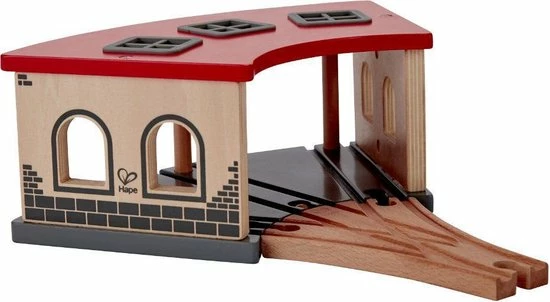 Hape Big Engine Shed E3704 7 Hape Big Engine Shed E3704 - Afbeelding 7