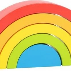 Small Foot Company Small Foot - Wooden Building Blocks Rainbow -Duurzamer-speelgoed Winkel 550x306 4