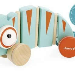 Janod Tropik - Trekfiguur Kameleon -Duurzamer-speelgoed Winkel 550x307 4