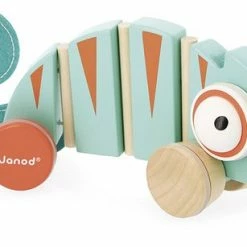 Janod Tropik - Trekfiguur Kameleon -Duurzamer-speelgoed Winkel 550x307 5