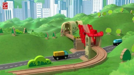 Hape Treinstation Met Licht En Geluid E3702 2 Hape Treinstation Met Licht En Geluid E3702 - Afbeelding 2