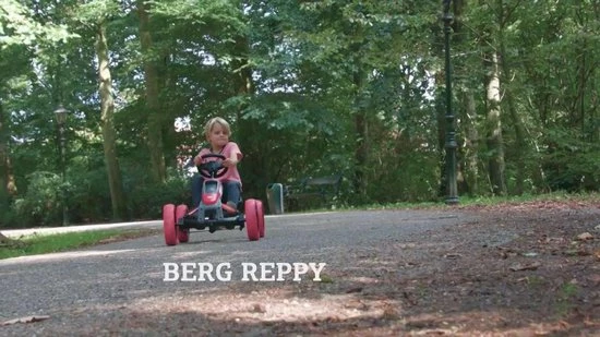 BERG Reppy Racer Skelter - Grijs/Oranje - Met Soundbox - 2,5 Tot 6 Jaar 2 BERG Reppy Racer Skelter - Grijs/Oranje - Met Soundbox - 2,5 Tot 6 Jaar - Afbeelding 2