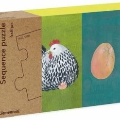 Clementoni Legpuzzel Sequence Boerderij 4 X 8 Stukjes, Puzzels Kinderen -Duurzamer-speelgoed Winkel 550x314