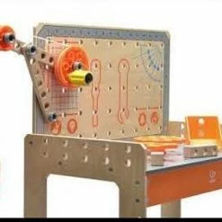 Hape Wetenschaps Werkbank Deluxe 32 Hape Wetenschaps Werkbank Deluxe -Duurzamer-speelgoed Winkel 550x315 1