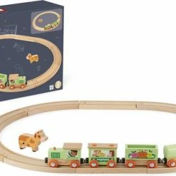 Janod Story ? Boerderij Trein Met Rails 8 Janod Story ? Boerderij Trein Met Rails -Duurzamer-speelgoed Winkel 550x319 3