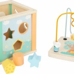 Small Foot Company Small Foot - Motor Activity Cube Pastel -Duurzamer-speelgoed Winkel 550x320 7