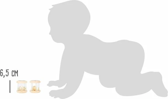 Small Foot Company Small Foot - Baby Rattles Animals Pastel 5 Small Foot Company Small Foot - Baby Rattles Animals Pastel - Afbeelding 5