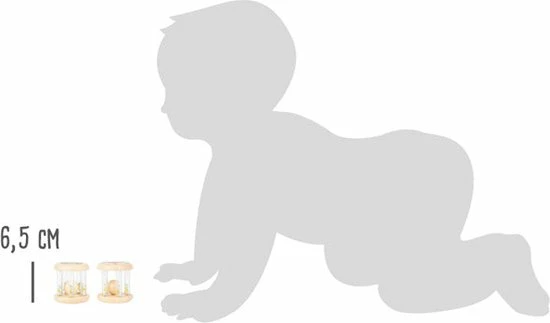 Small Foot Company Small Foot - Baby Rattles Animals Pastel 12 Small Foot Company Small Foot - Baby Rattles Animals Pastel - Afbeelding 12