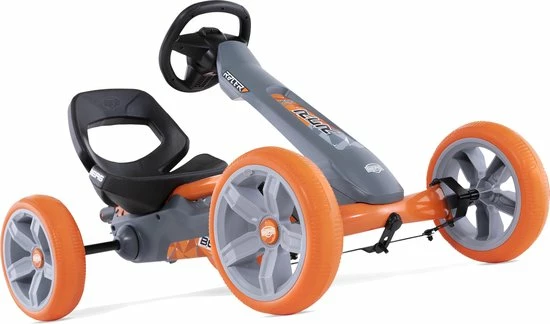 BERG Reppy Racer Skelter - Grijs/Oranje - Met Soundbox - 2,5 Tot 6 Jaar 1 BERG Reppy Racer Skelter - Grijs/Oranje - Met Soundbox - 2,5 Tot 6 Jaar