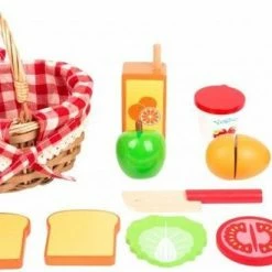 Small Foot Company Small Foot - Picnic Basket With Cuttable Fruits -Duurzamer-speelgoed Winkel 550x330 5